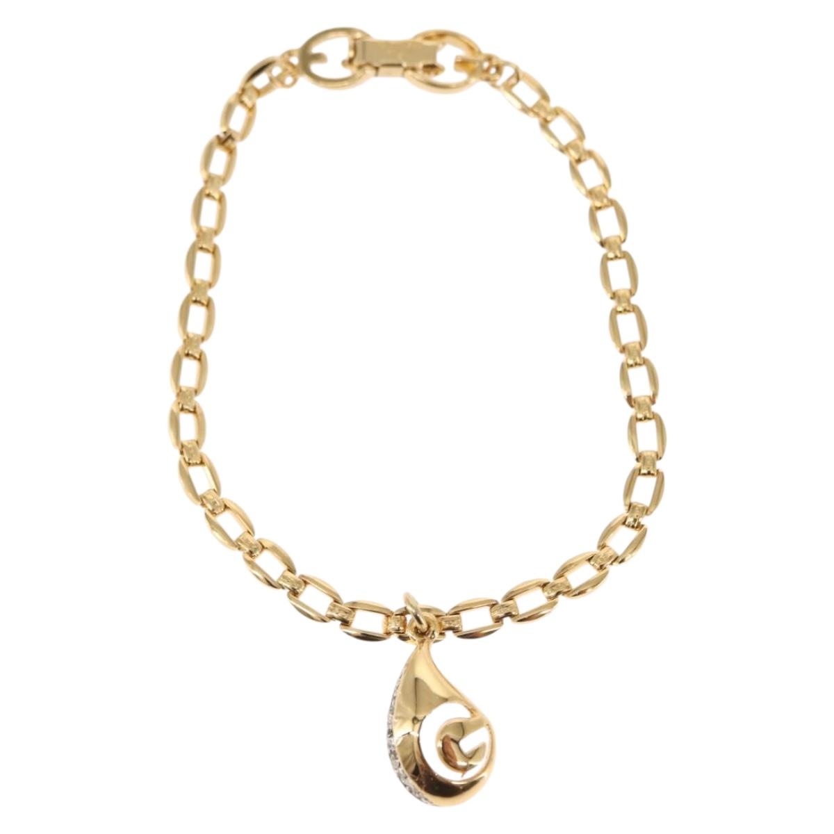 GIVENCHY Bracelet metal Gold Auth am9254