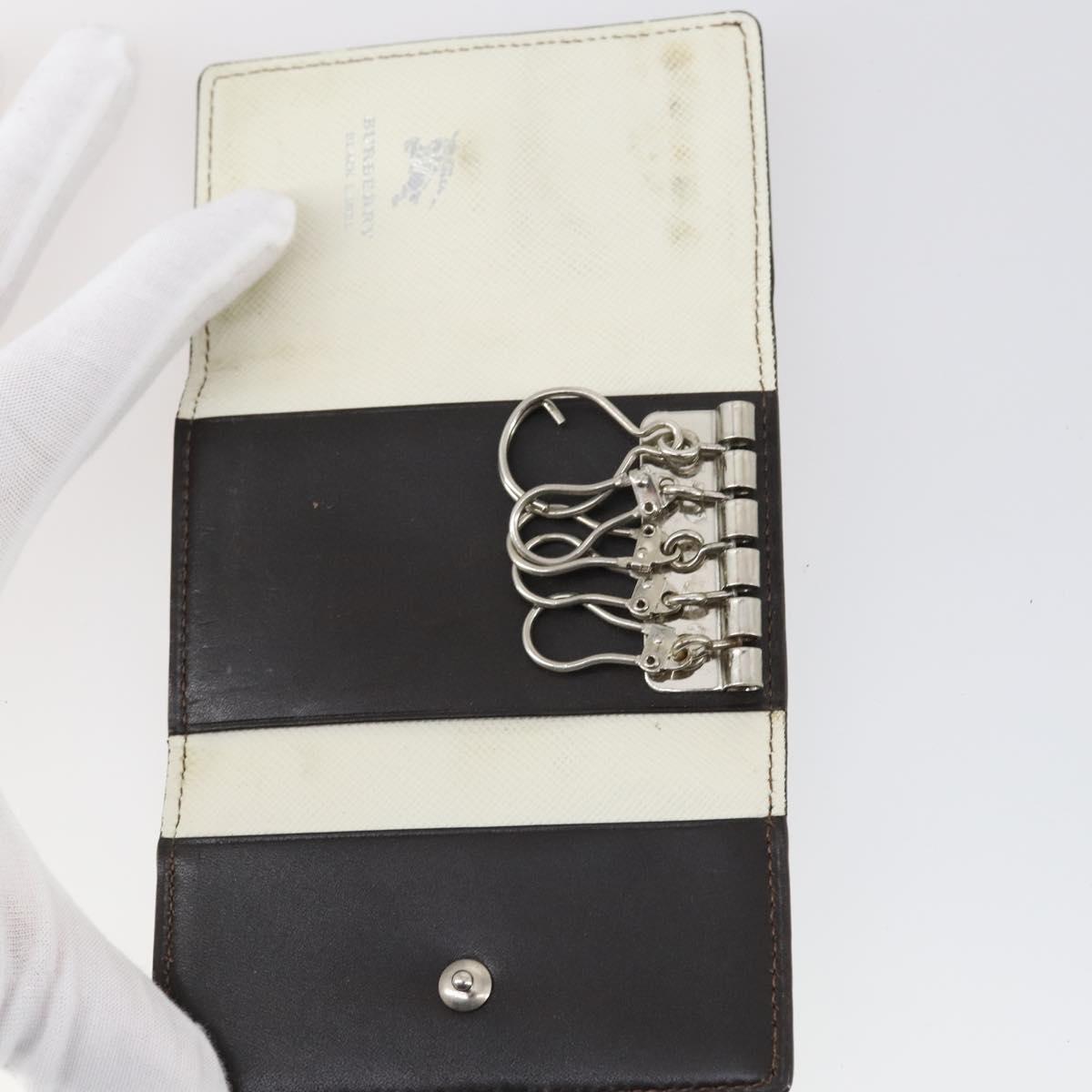 Berluti Burberry Chloe Miu Miu Wallet Leather 5Set Black Brown Auth am9261