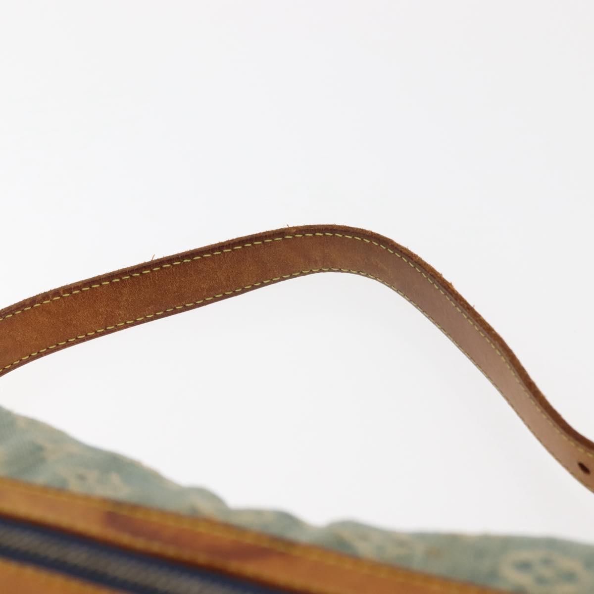 LOUIS VUITTON Monogram Denim Buggy GM Shoulder Bag Blue M95048 LV Auth am9268