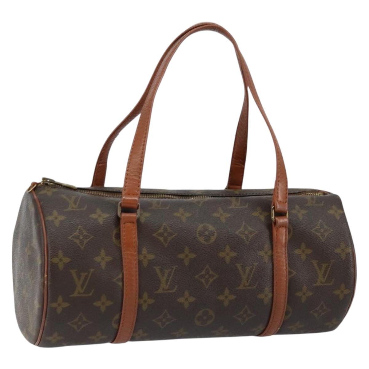 LOUIS VUITTON Monogram Papillon 30 Hand Bag M51385 LV Auth am9269