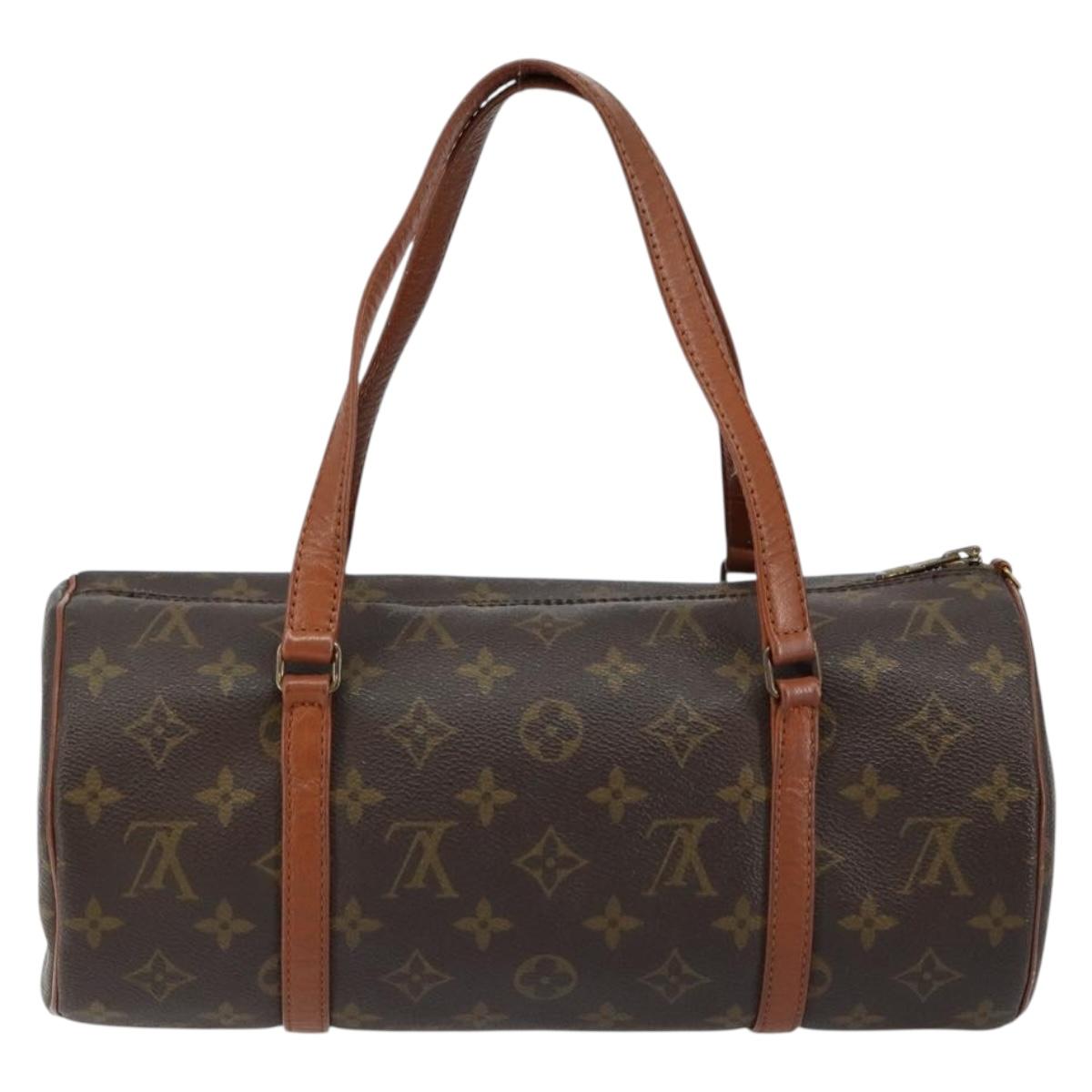 LOUIS VUITTON Monogram Papillon 30 Hand Bag M51385 LV Auth am9269