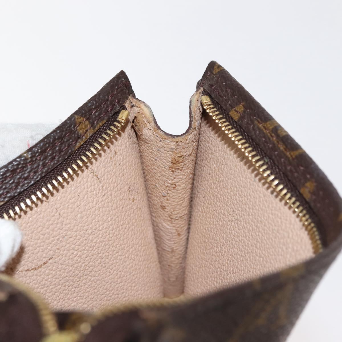 LOUIS VUITTON Monogram Bucket PM Accessory Pouch LV Auth am9280