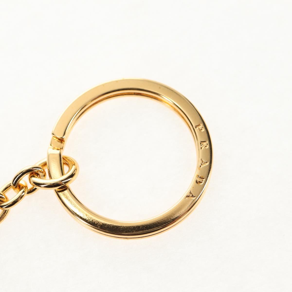 PRADA Key Case Safiano leather Navy Auth am9283V