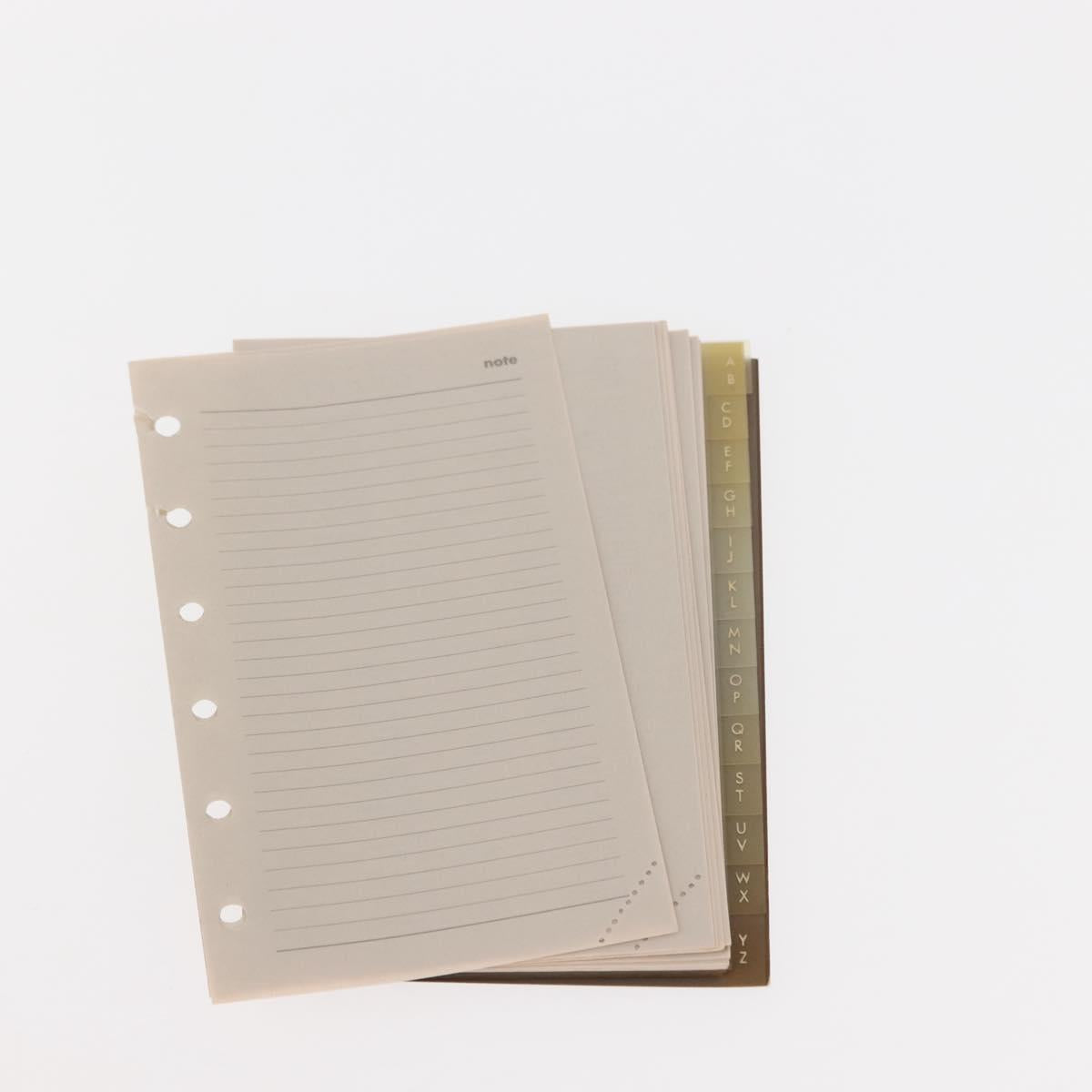 GUCCI GG Canvas Guccissima Day Planner Cover Leather White 115240 Auth am9285