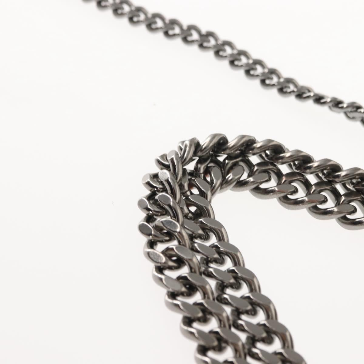 Stella MacCartney Chain Falabella Bag polyester 2way Gray 371223 Auth am9292