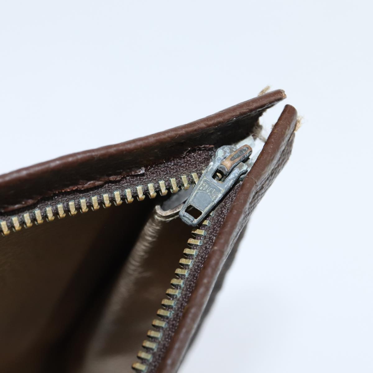 Burberrys Louis Vuitton Monogram Clutch Bag PVC Vintage 3Set Beige Auth am9305