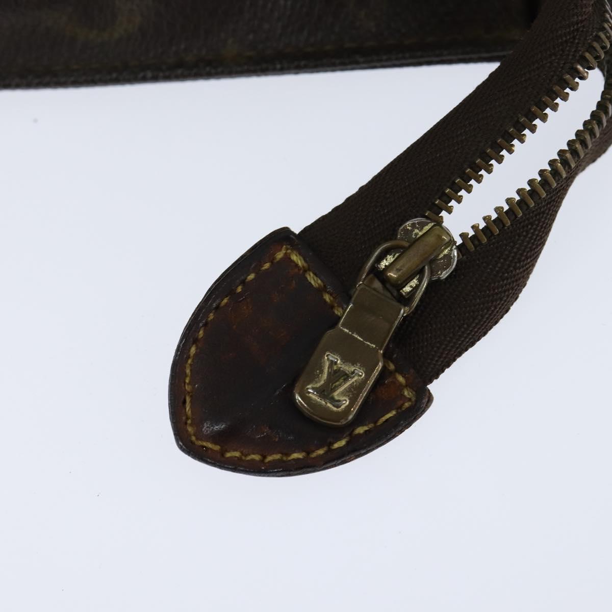 Burberrys Louis Vuitton Monogram Clutch Bag PVC Vintage 3 Set Beige Auth am9305