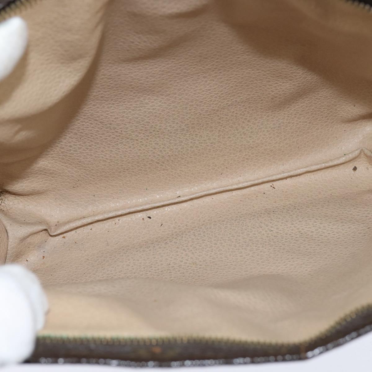 Burberrys Louis Vuitton Monogram Clutch Bag PVC Vintage 3Set Beige Auth am9305