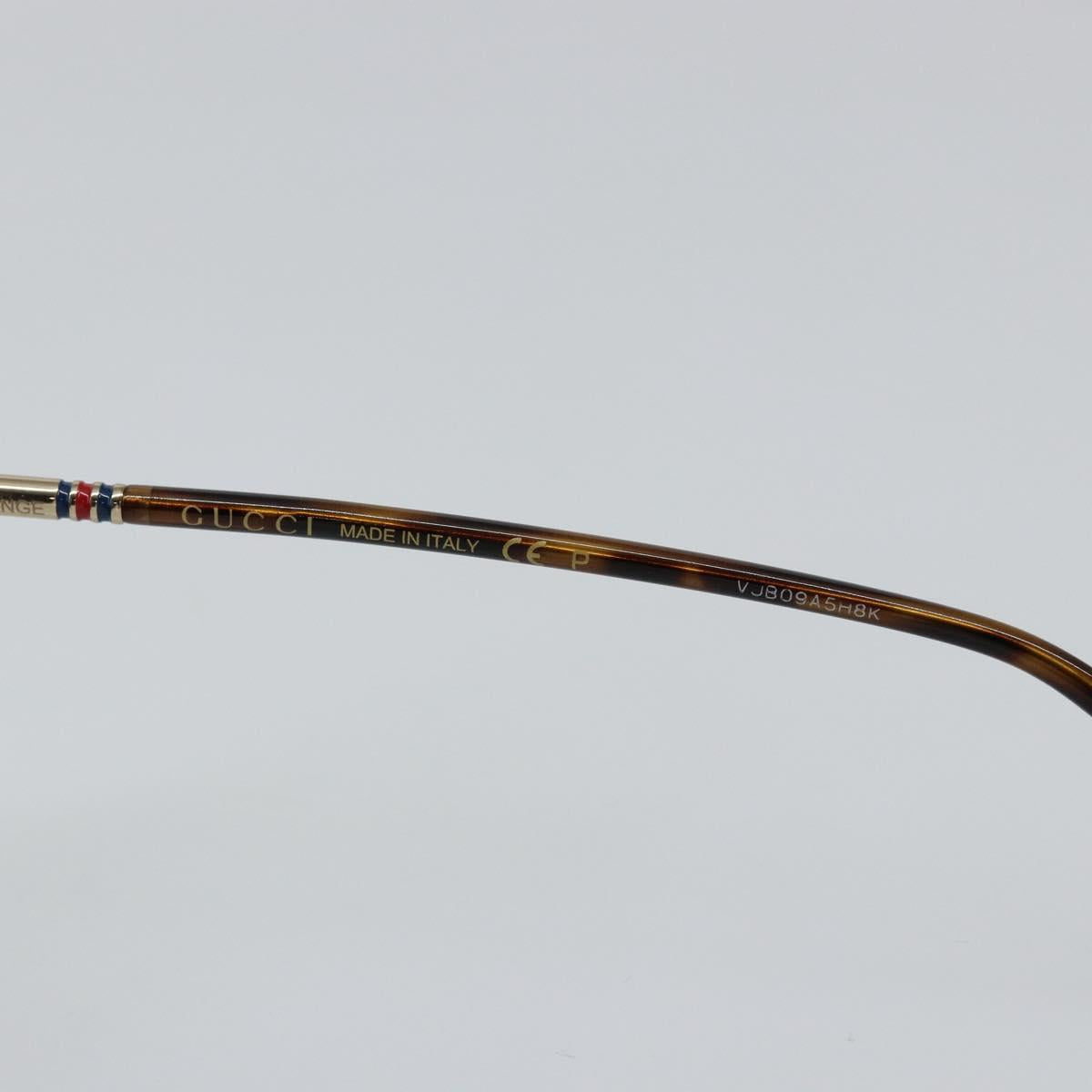 GUCCI Sherry Line Sunglasses plastic Dark Brown Auth am9309V