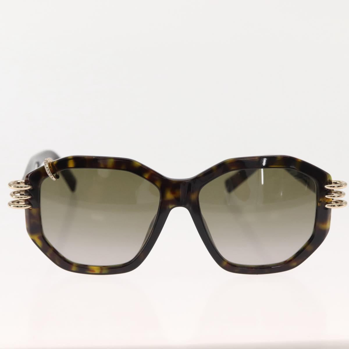 GIVENCHY Sunglasses plastic Khaki Auth am9317