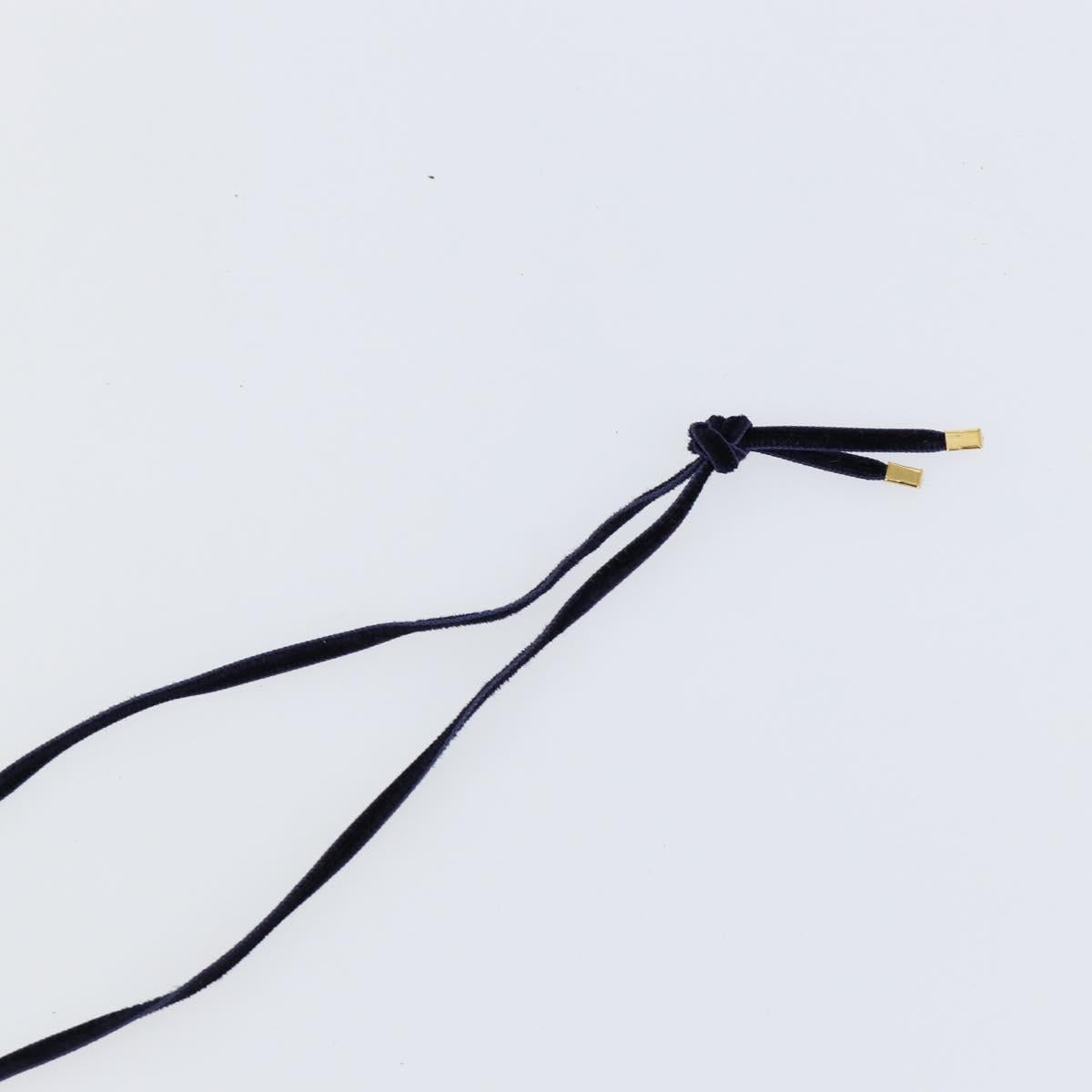 Baccarat Necklace Crystal glass Light Blue Auth am9319