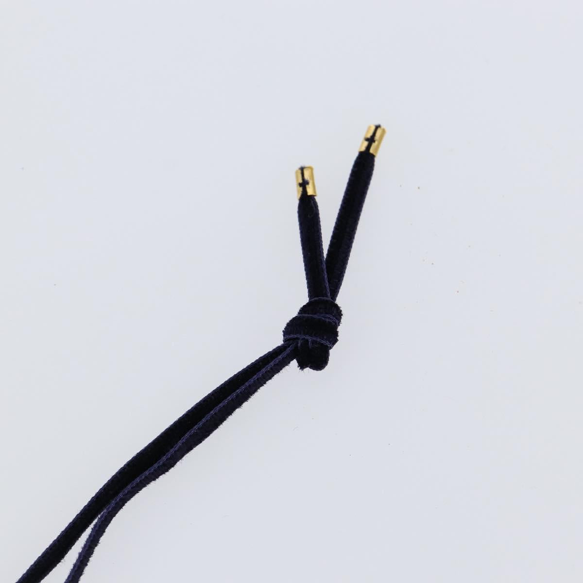 Baccarat Necklace Crystal glass Light Blue Auth am9319