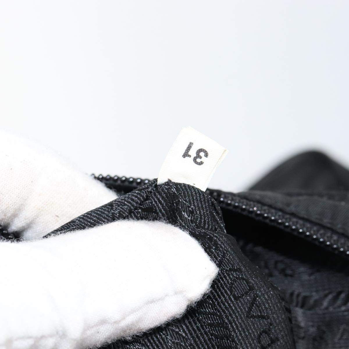 PRADA Shoulder Bag Nylon Black Auth am9329