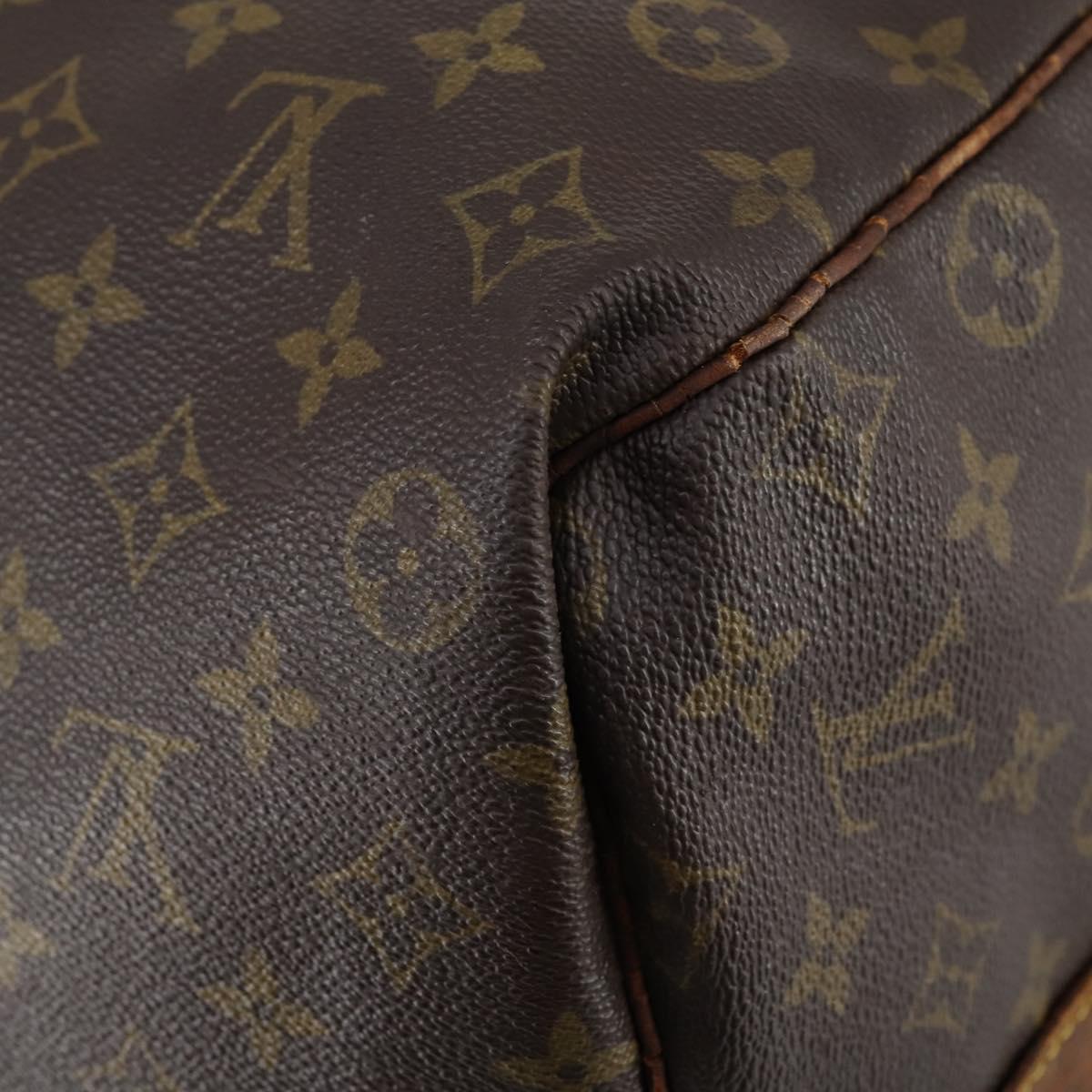 LOUIS VUITTON Monogram Keepall Bandouliere 60 Boston Bag M41412 LV Auth am9333
