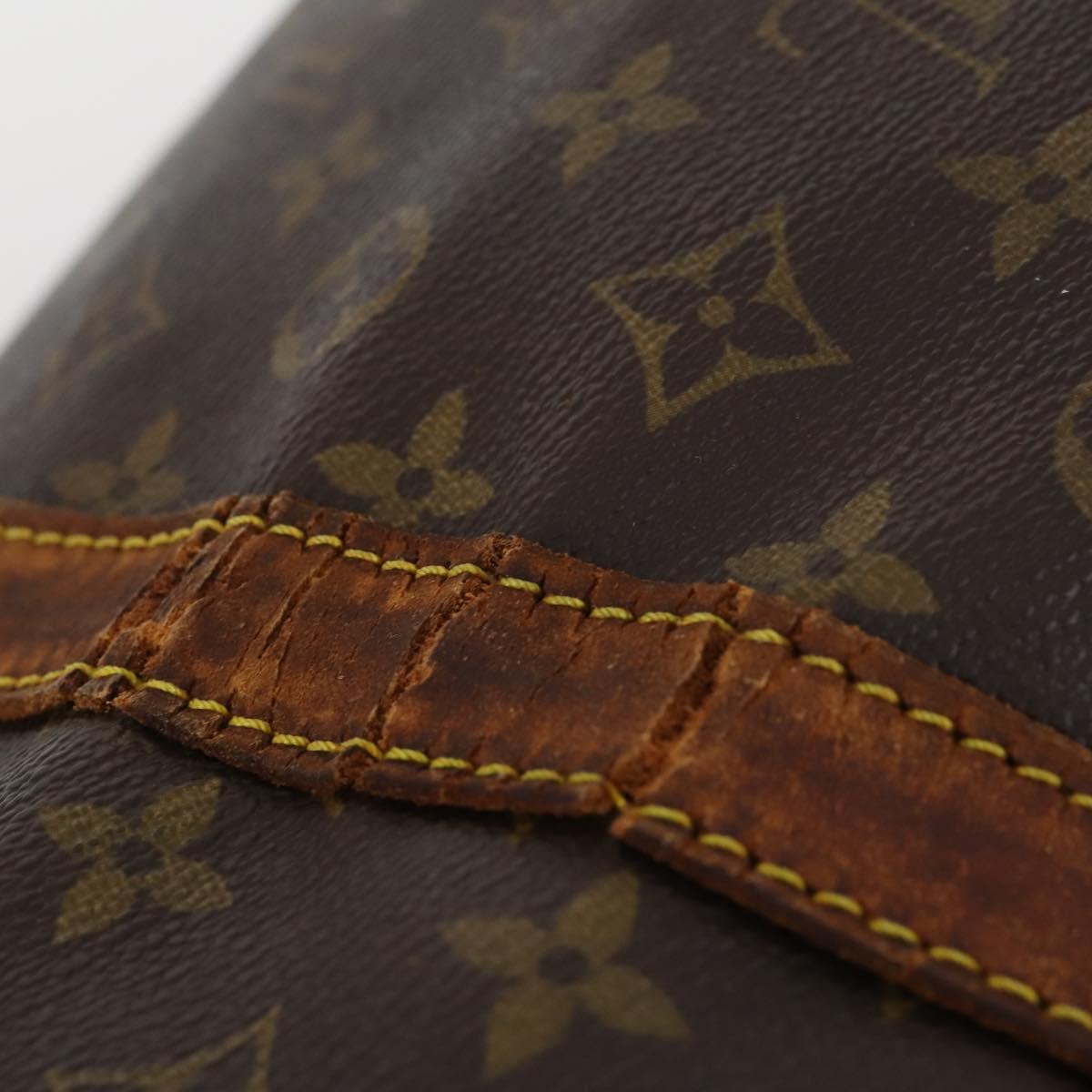 LOUIS VUITTON Monogram Keepall Bandouliere 60 Boston Bag M41412 LV Auth am9333