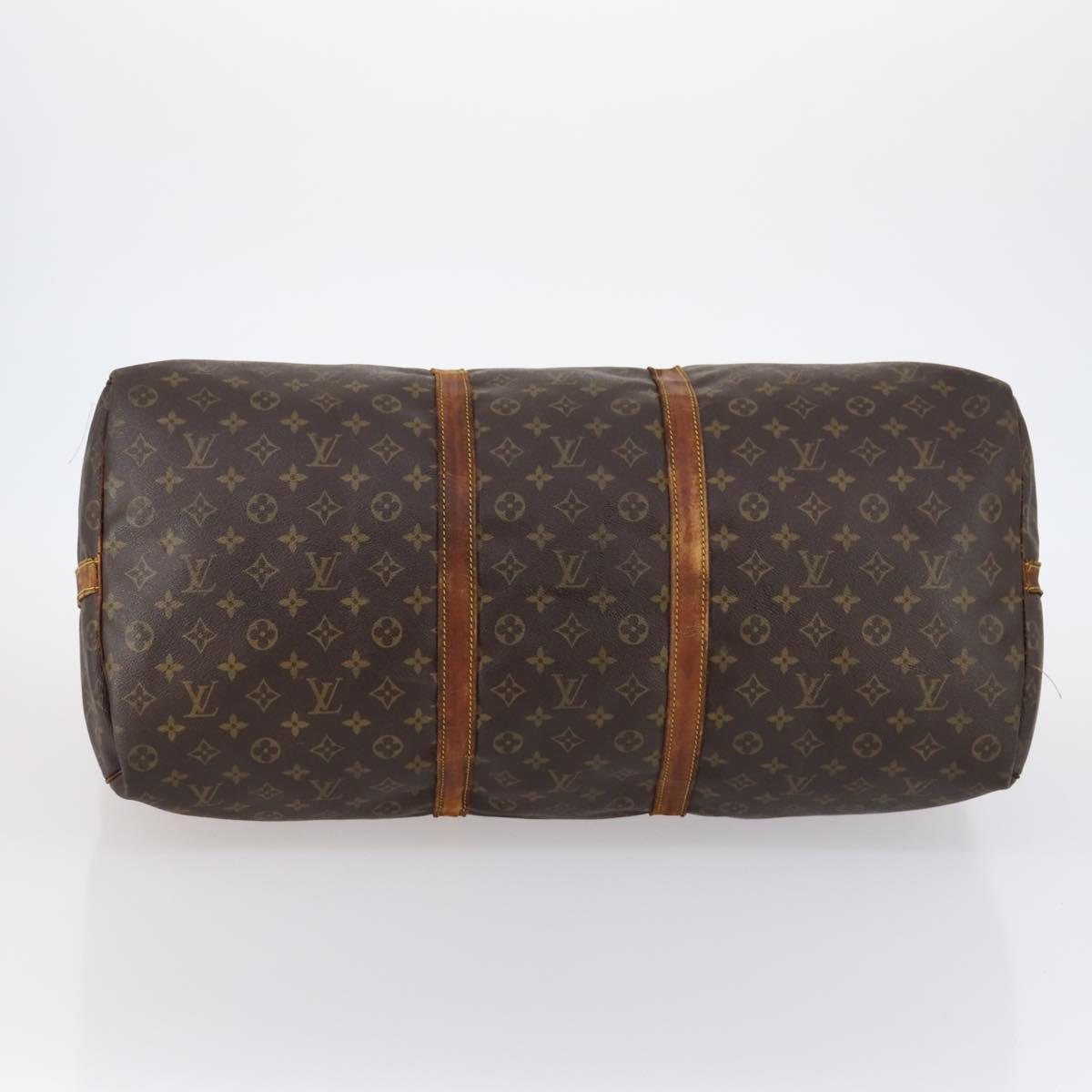 LOUIS VUITTON Monogram Keepall Bandouliere 60 Boston Bag M41412 LV Auth am9333