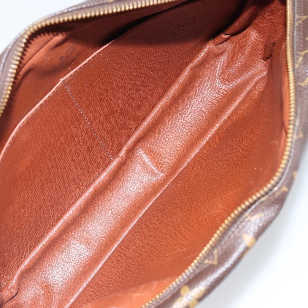 LOUIS VUITTON Monogram Compiegne 28 Clutch Bag M51845 LV Auth am9335