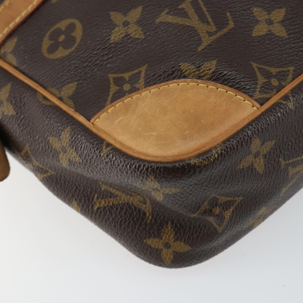 LOUIS VUITTON Monogram Compiegne 28 Clutch Bag M51845 LV Auth am9335