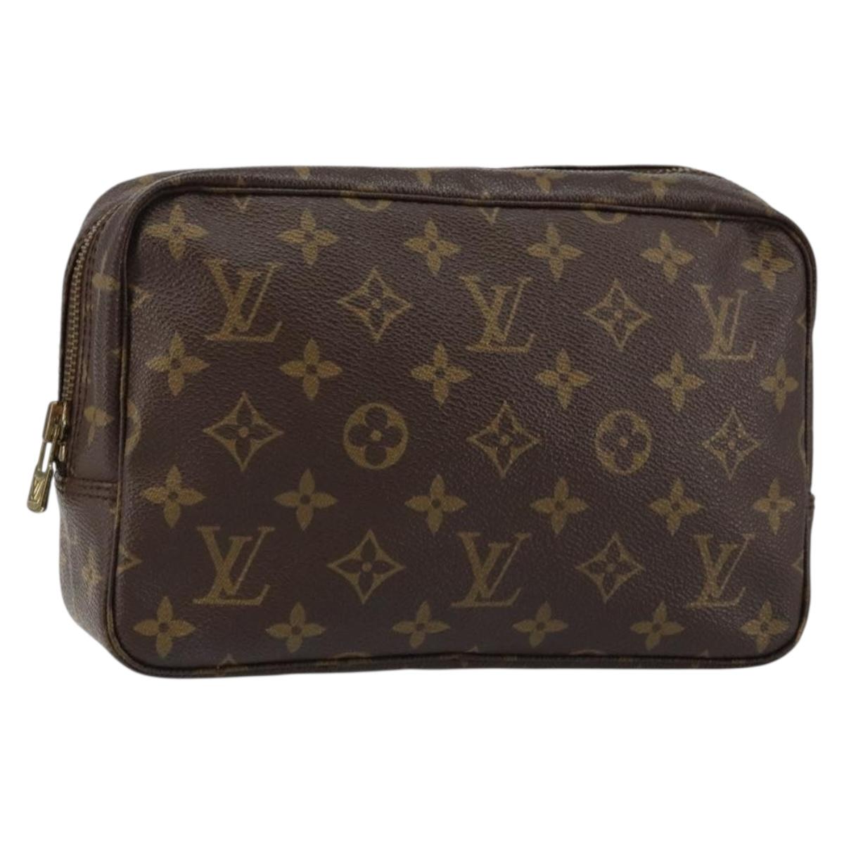 LOUIS VUITTON Monogram Trousse Toilette 23 Clutch Bag M47524 LV Auth am9336