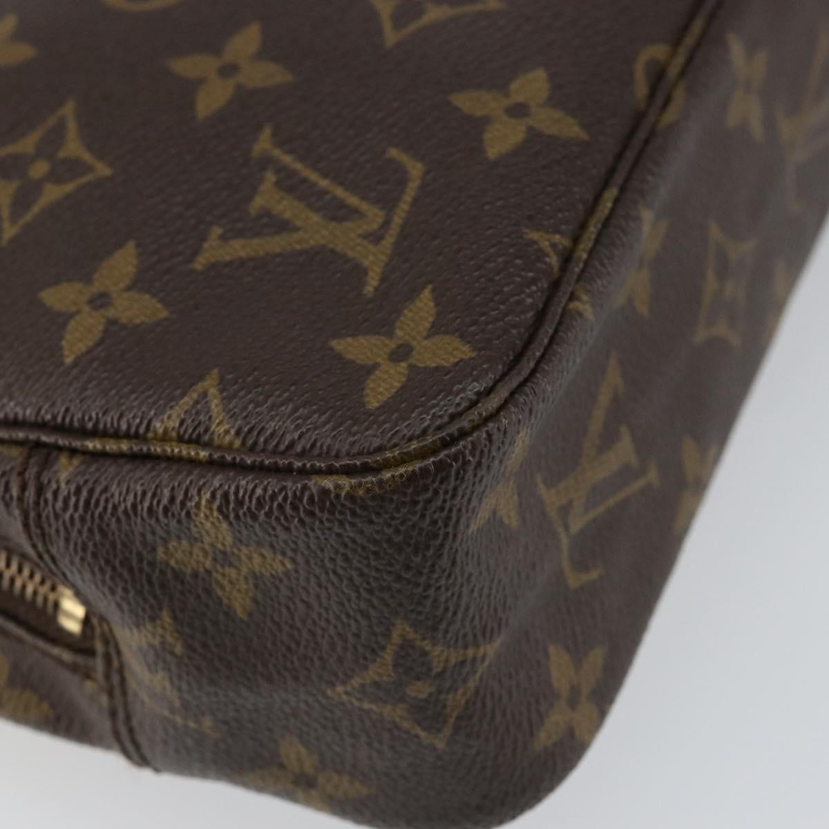 LOUIS VUITTON Monogram Trousse Toilette 23 Clutch Bag M47524 LV Auth am9336