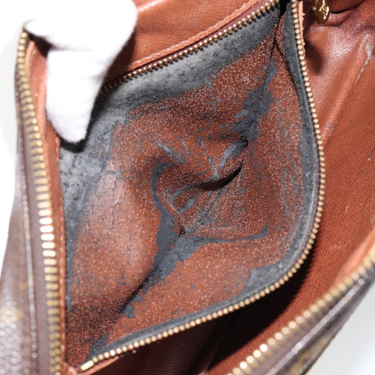 LOUIS VUITTON Monogram Marly Dragonne GM Clutch Bag M51825 LV Auth am9337