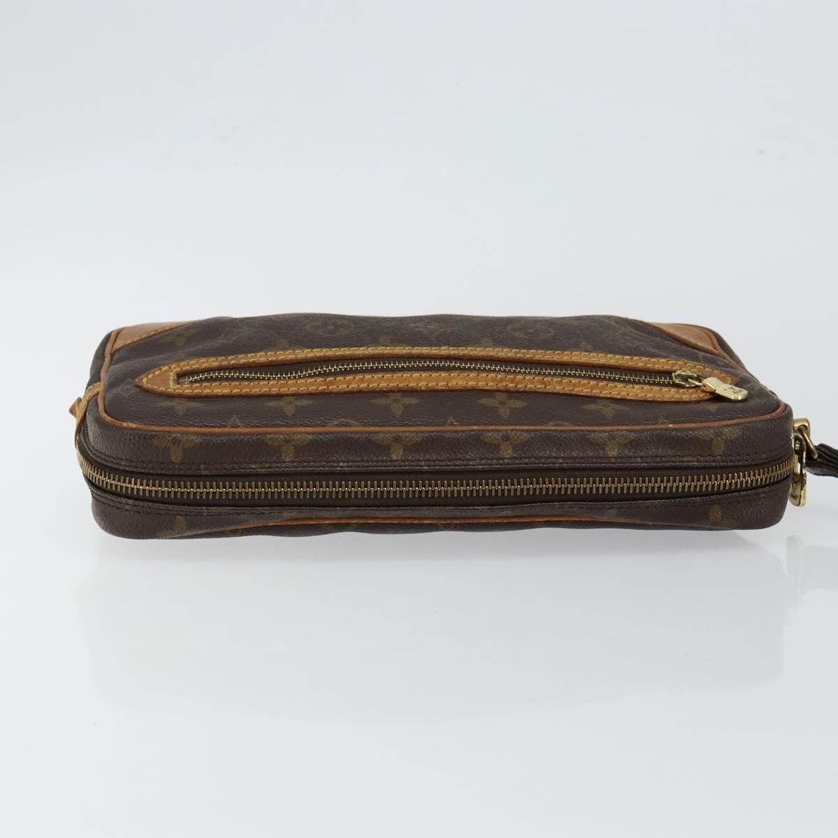 LOUIS VUITTON Monogram Marly Dragonne GM Clutch Bag M51825 LV Auth am9337