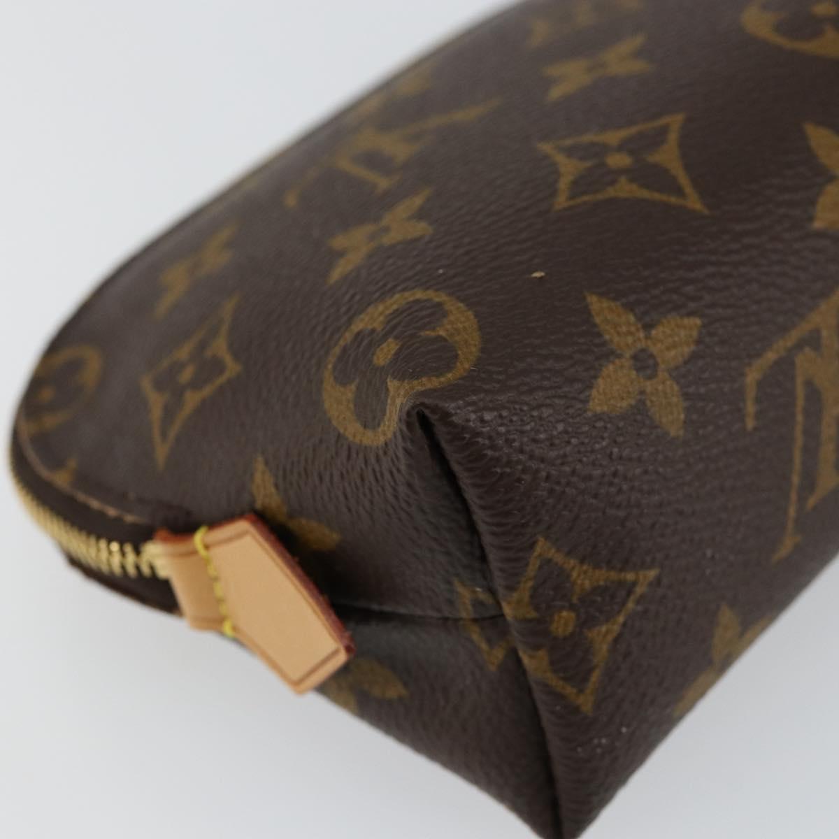 LOUIS VUITTON Monogram Pochette Cosmetic PM Pouch M43998 LV Auth am9346