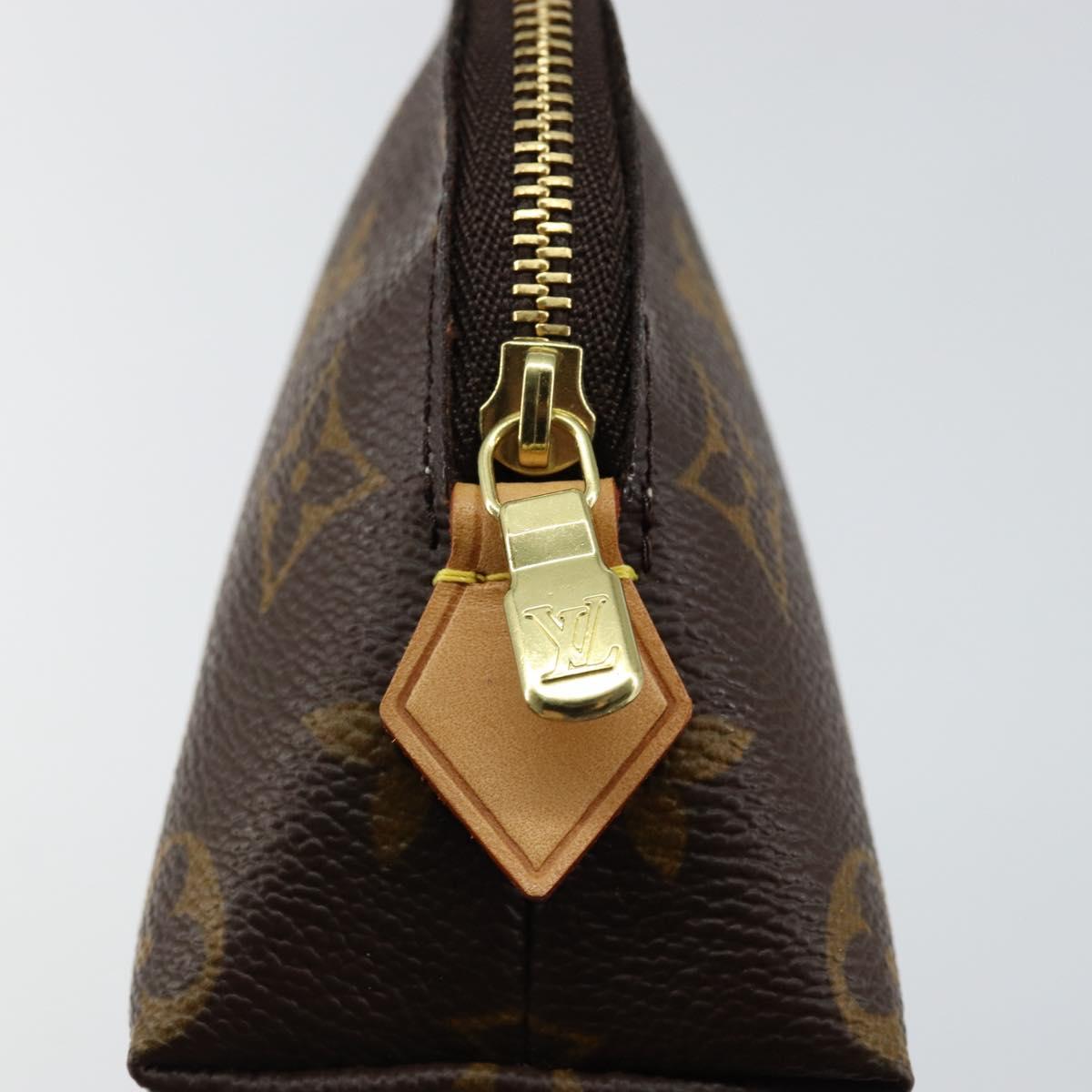 LOUIS VUITTON Monogram Pochette Cosmetic PM Pouch M43998 LV Auth am9346