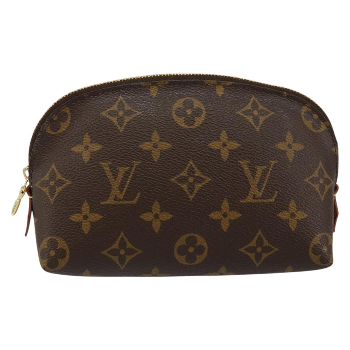 LOUIS VUITTON Monogram Pochette Cosmetic PM Pouch M43998 LV Auth am9346