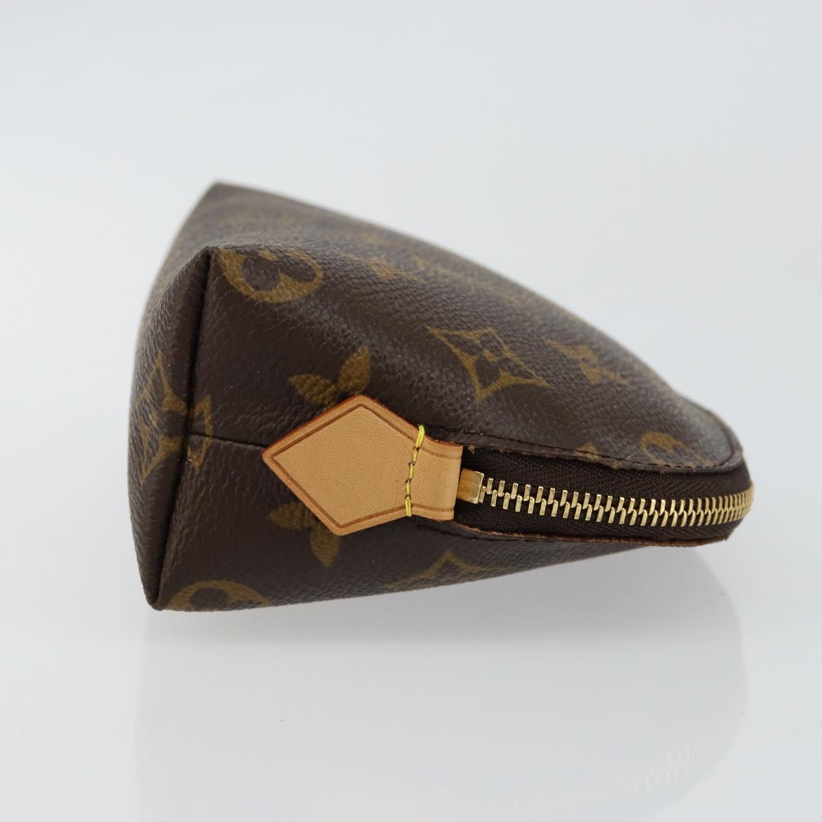 LOUIS VUITTON Monogram Pochette Cosmetic PM Pouch M43998 LV Auth am9346