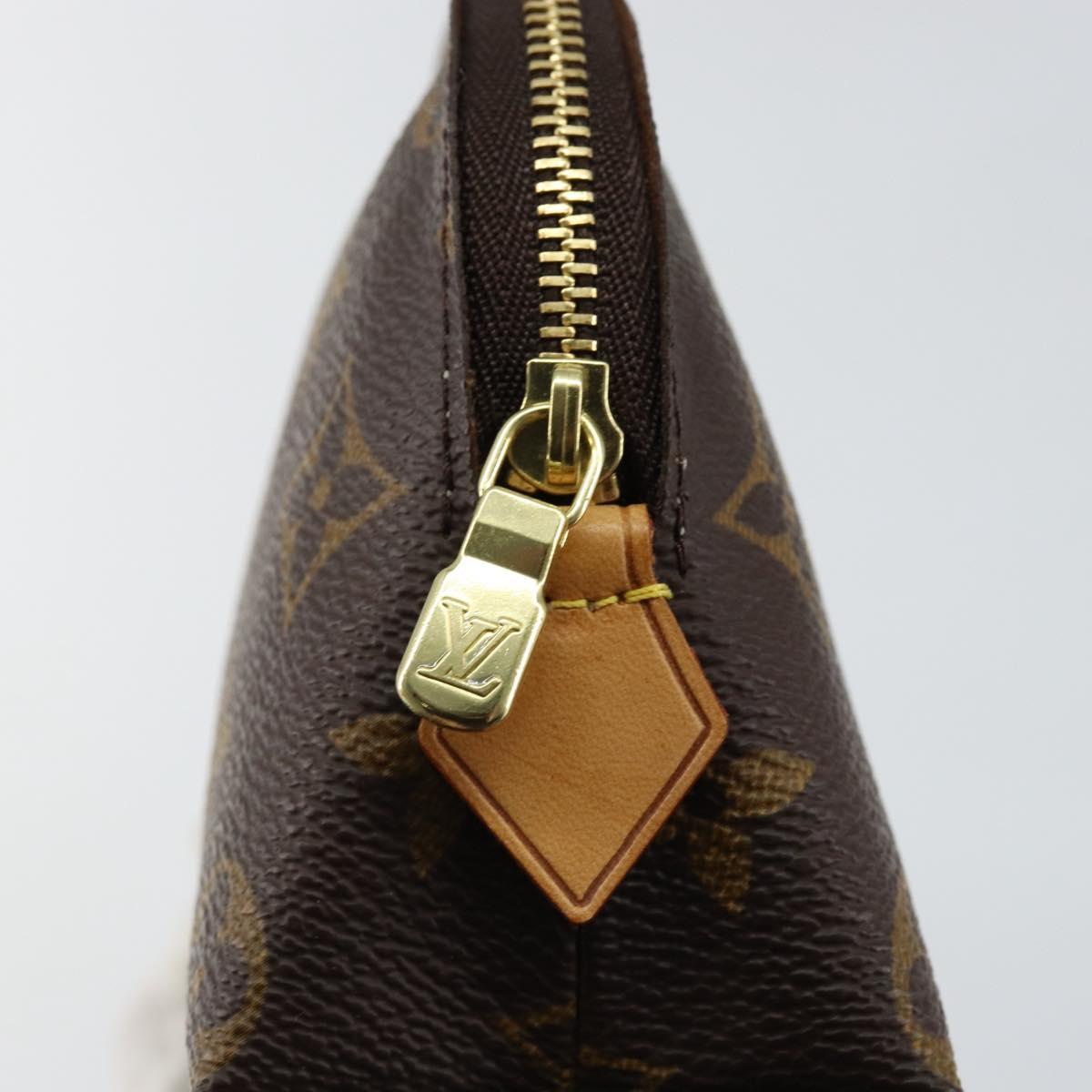 LOUIS VUITTON Monogram Pochette Cosmetic PM Pouch M43998 LV Auth am9347