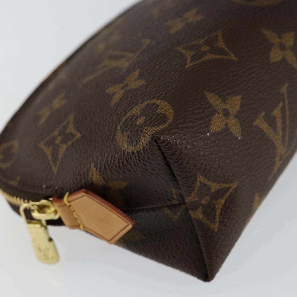LOUIS VUITTON Monogram Pochette Cosmetic PM Pouch M43998 LV Auth am9347