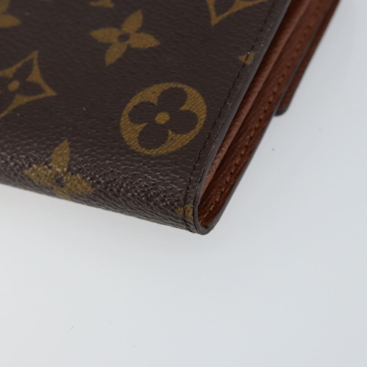 LOUIS VUITTON Monogram Pochette Porte Monnaie Credit Wallet M61726 Auth am9348V