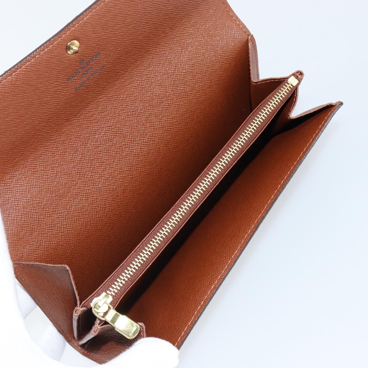 LOUIS VUITTON Monogram Pochette Porte Monnaie Credit Wallet M61726 Auth am9348V