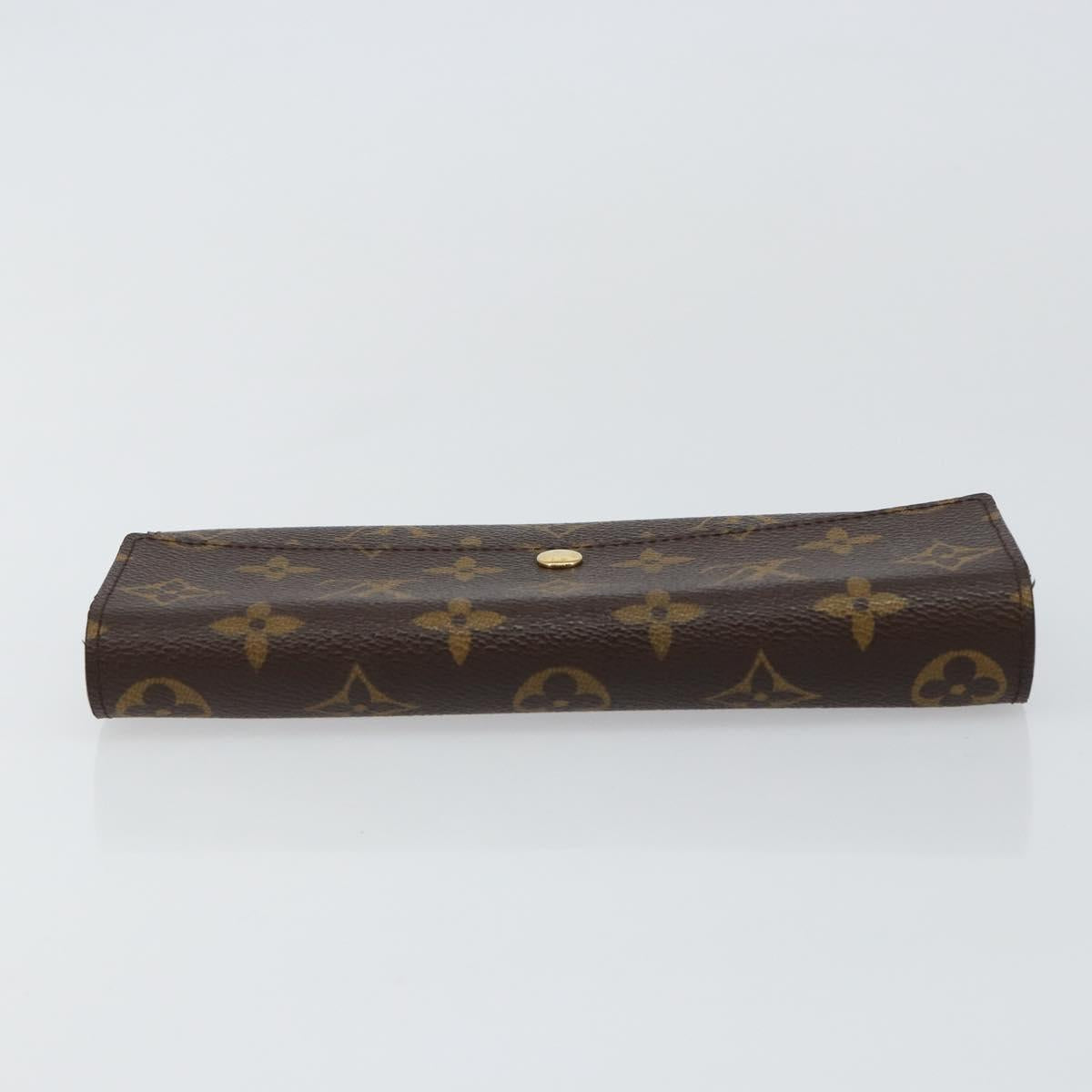 LOUIS VUITTON Monogram Pochette Porte Monnaie Credit Wallet M61726 Auth am9348V