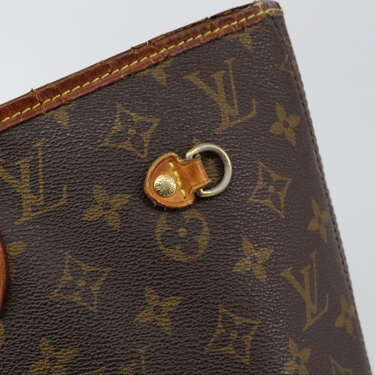 LOUIS VUITTON Monogram Neverfull MM Tote Bag M40156 LV Auth am9358