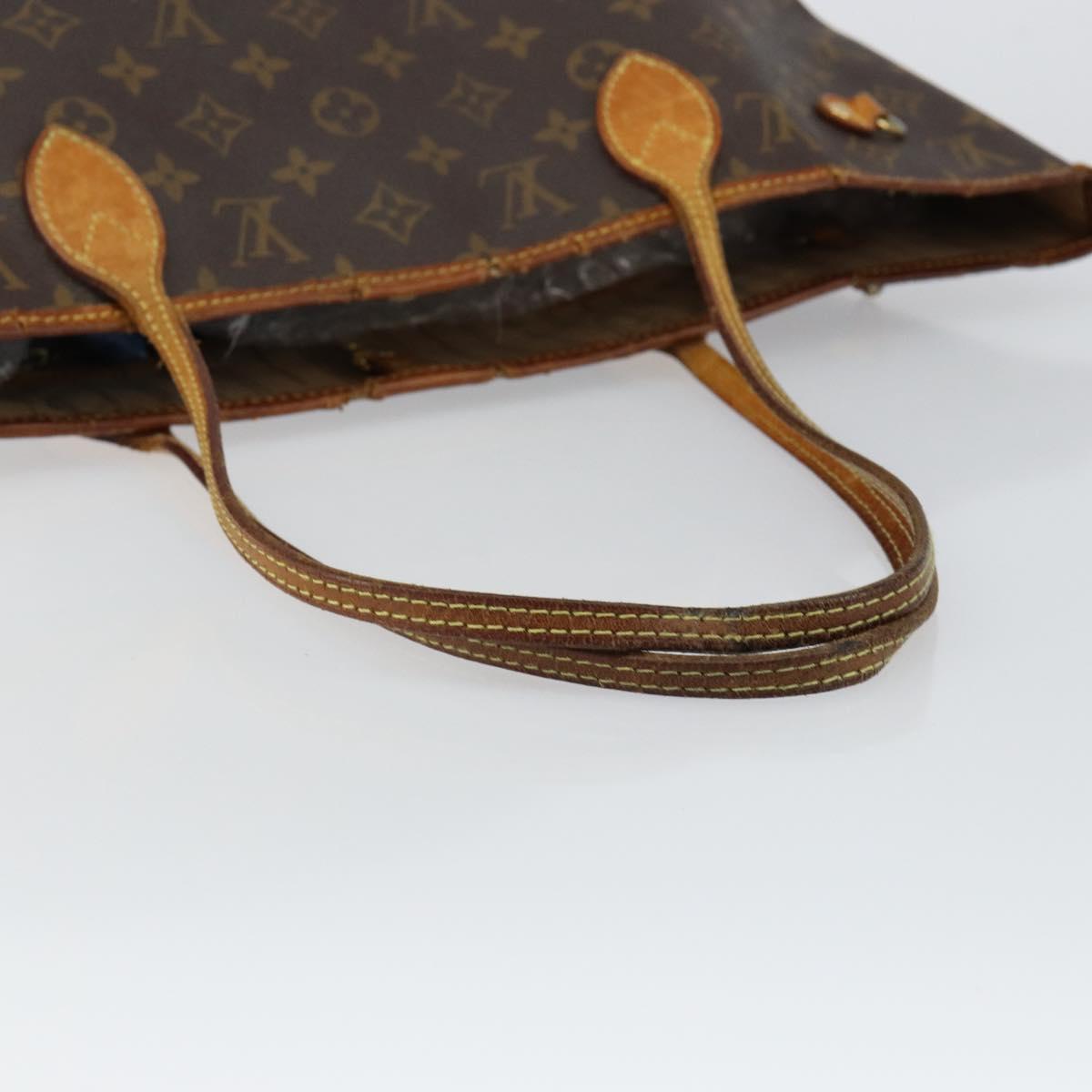LOUIS VUITTON Monogram Neverfull MM Tote Bag M40156 LV Auth am9358