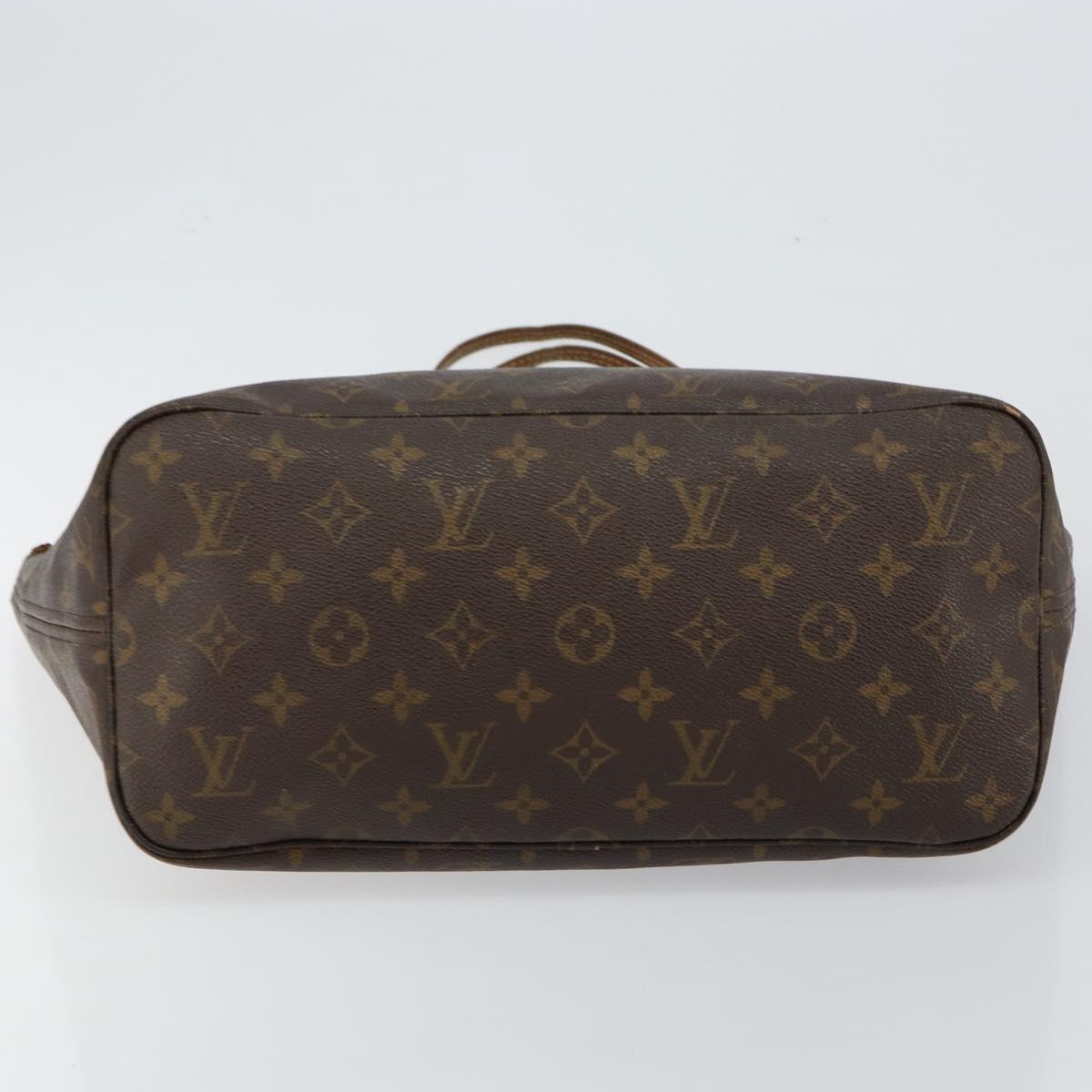 LOUIS VUITTON Monogram Neverfull MM Tote Bag M40156 LV Auth am9358