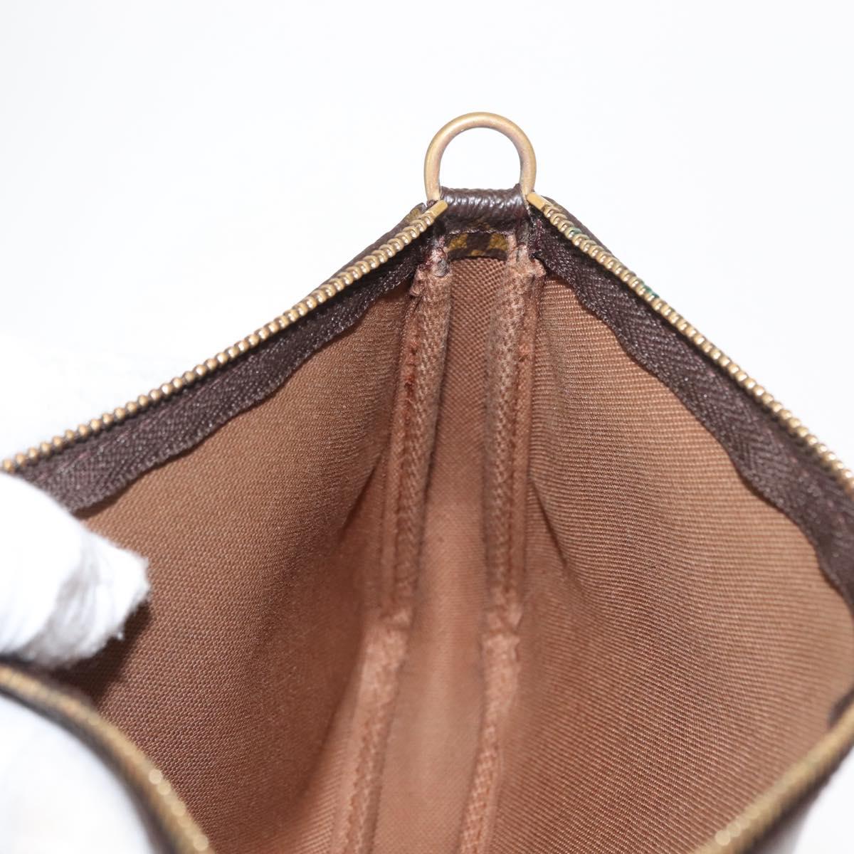 LOUIS VUITTON Monogram Pochette Accessoires Pouch M51980 LV Auth am9359