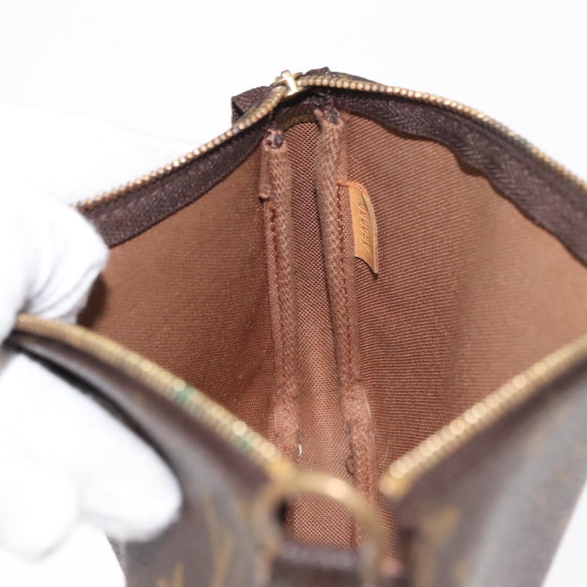 LOUIS VUITTON Monogram Pochette Accessoires Pouch M51980 LV Auth am9359