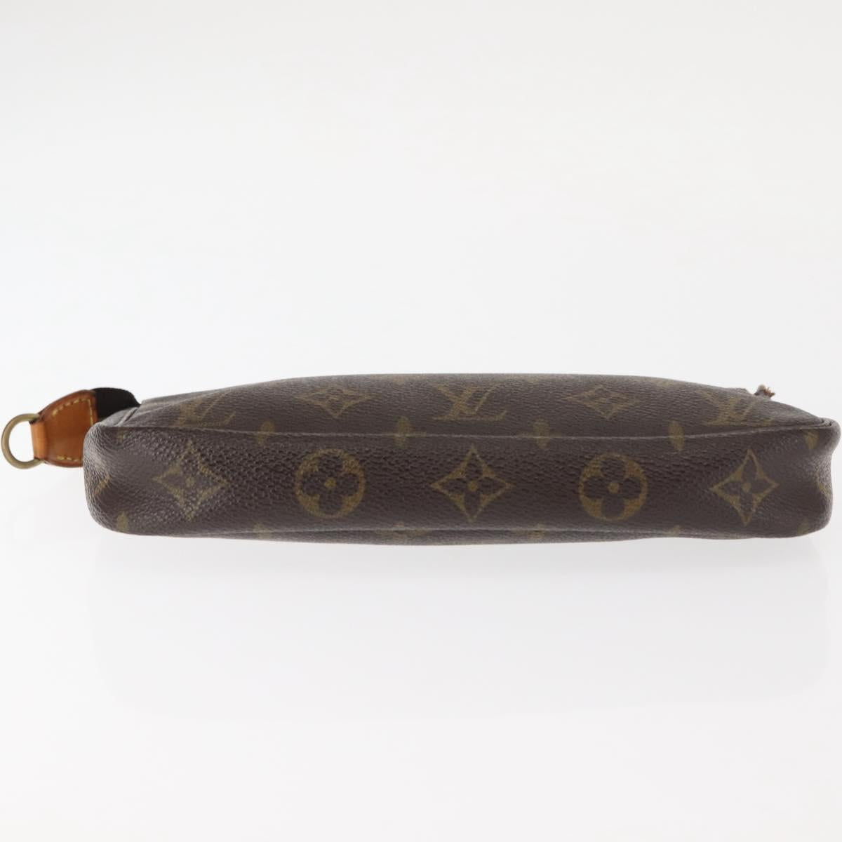 LOUIS VUITTON Monogram Pochette Accessoires Pouch M51980 LV Auth am9359