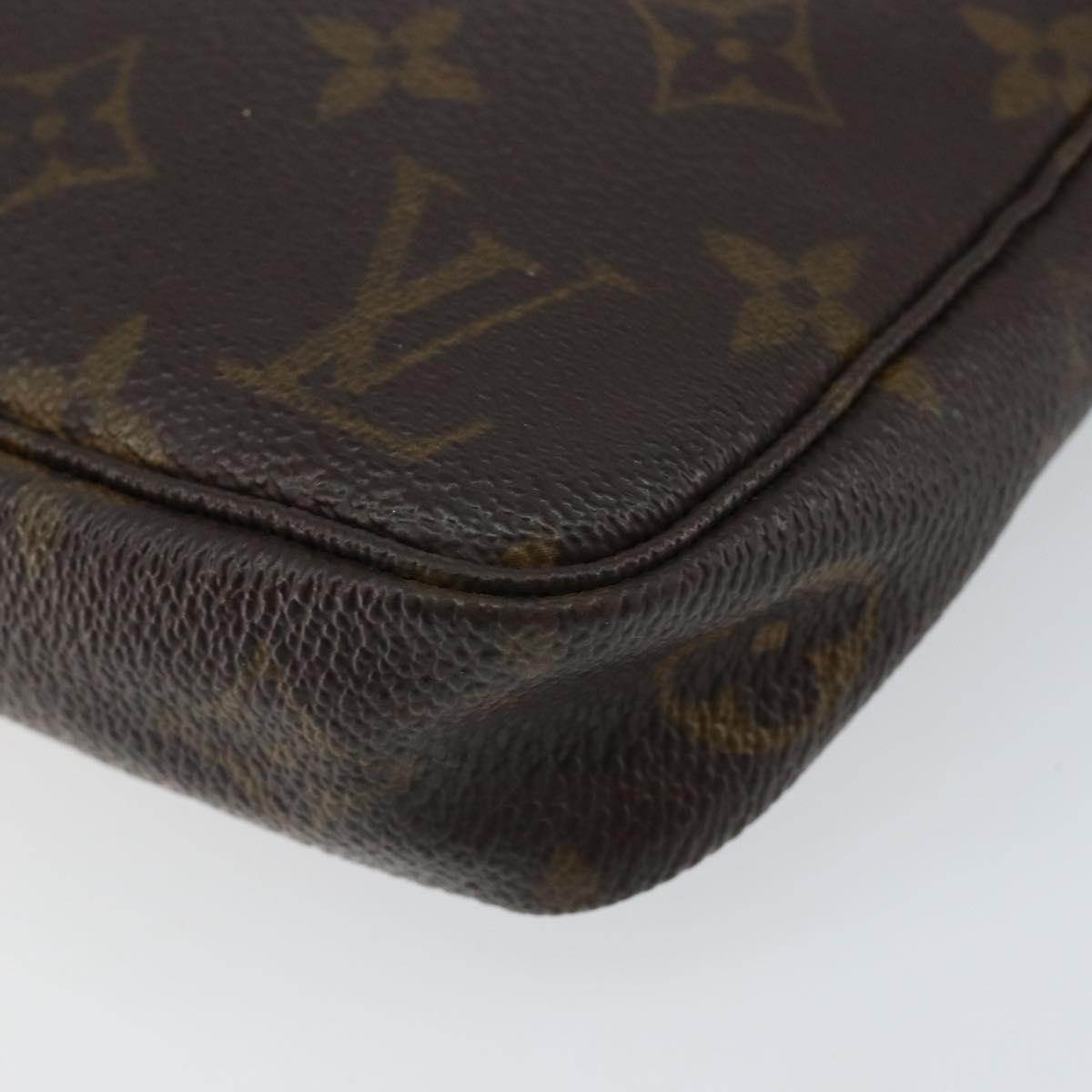 LOUIS VUITTON Monogram Pochette Accessoires Pouch M51980 LV Auth am9360