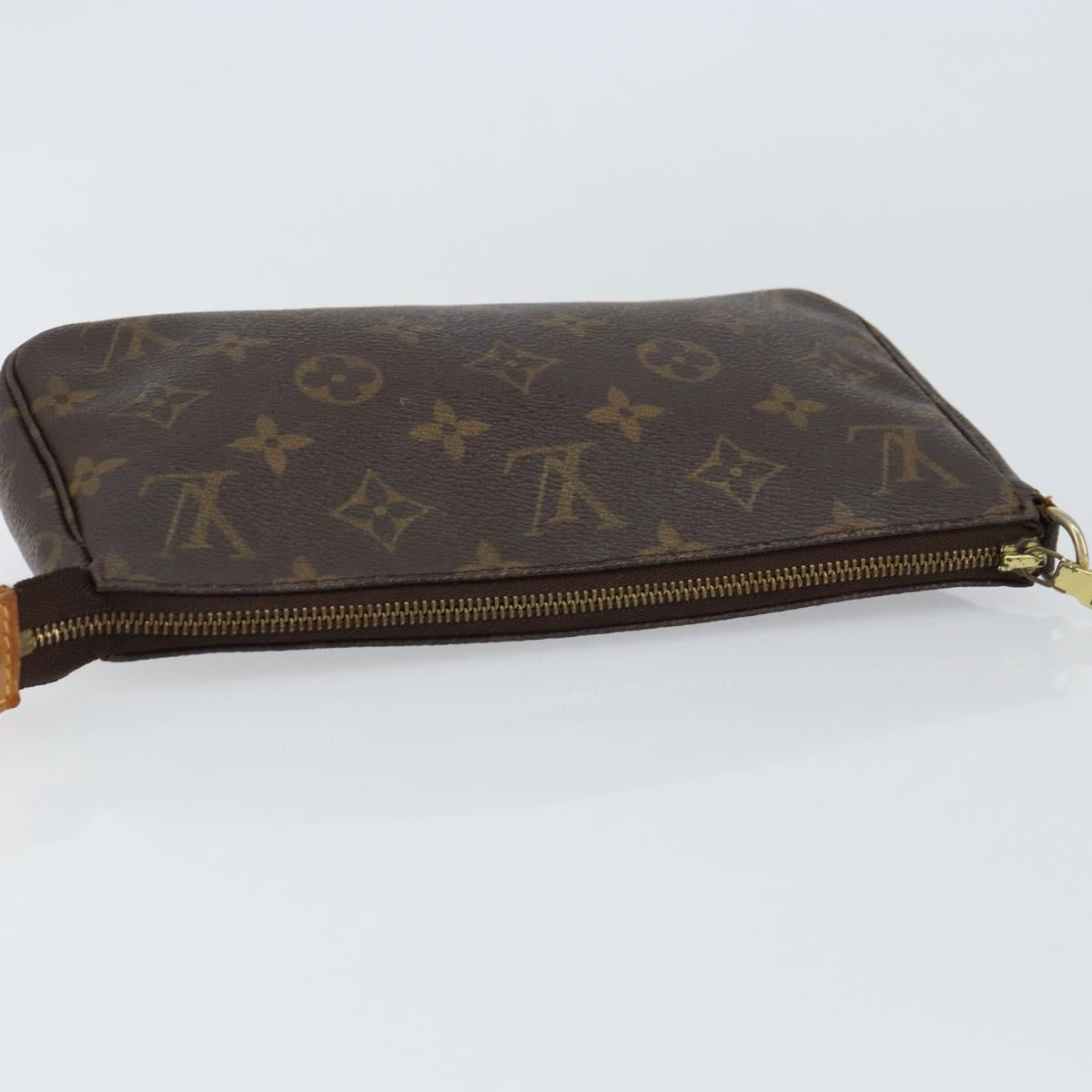 LOUIS VUITTON Monogram Pochette Accessoires Pouch M51980 LV Auth am9360