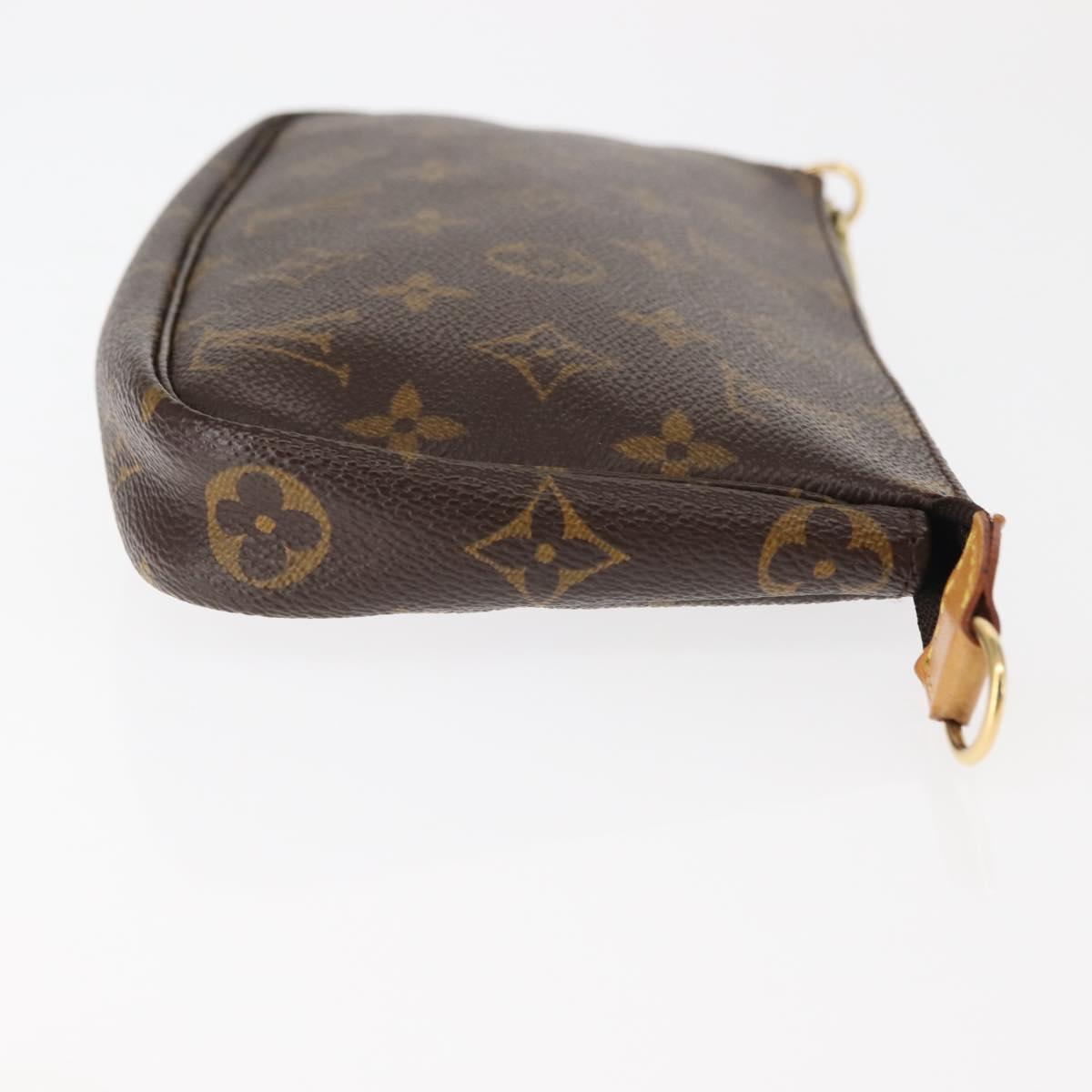 LOUIS VUITTON Monogram Pochette Accessoires Pouch M51980 LV Auth am9361
