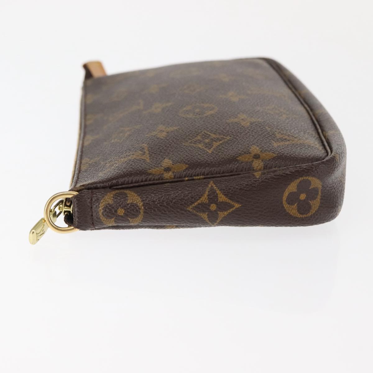 LOUIS VUITTON Monogram Pochette Accessoires Pouch M51980 LV Auth am9361