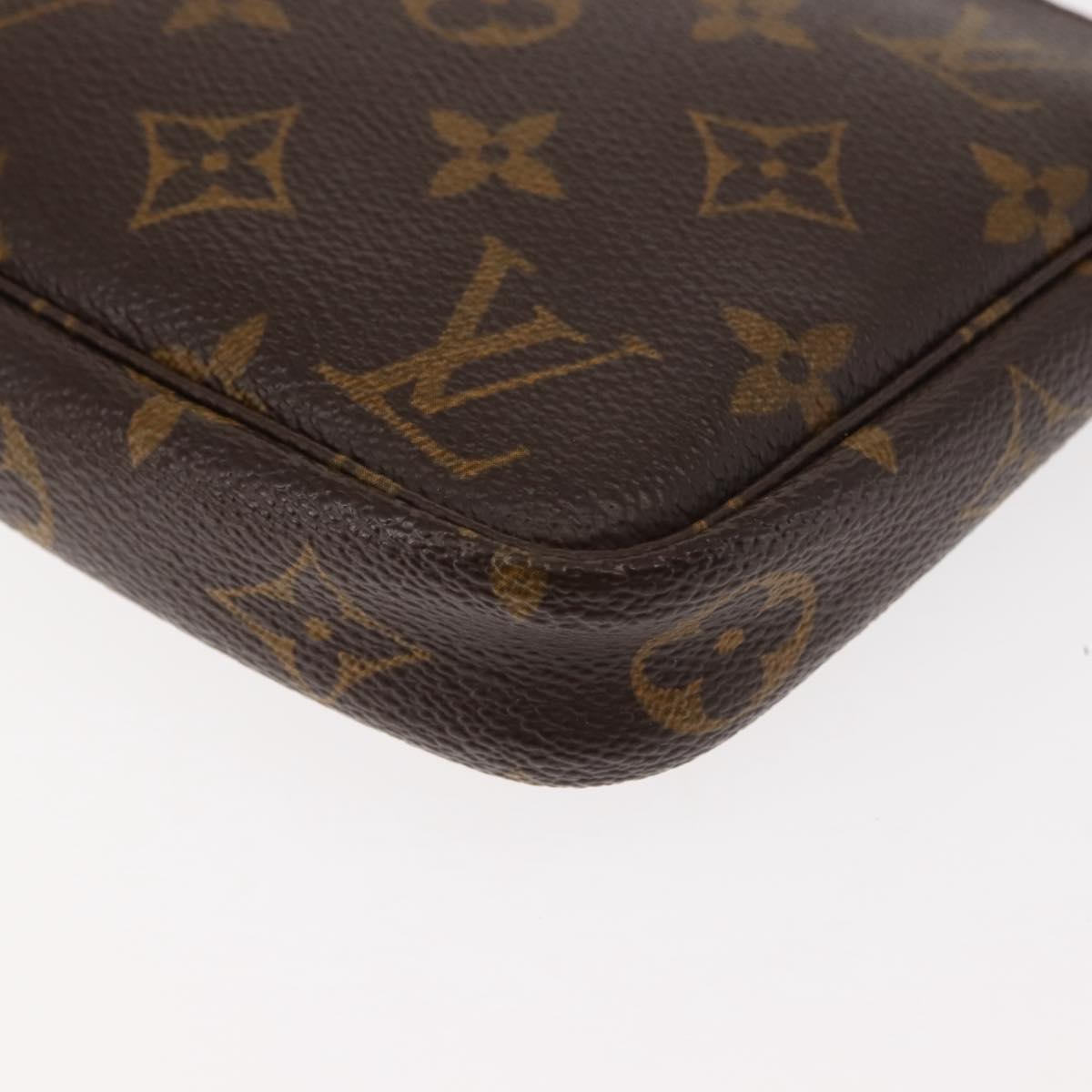 LOUIS VUITTON Monogram Pochette Accessoires Pouch M51980 LV Auth am9361