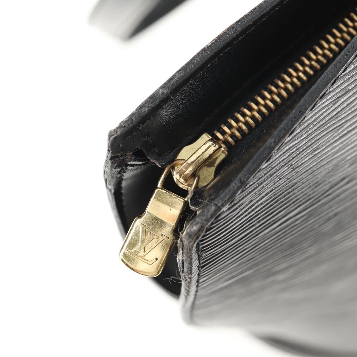 LOUIS VUITTON Epi Saint Jacques Shopping Bag Black M52262 LV Auth am9363V