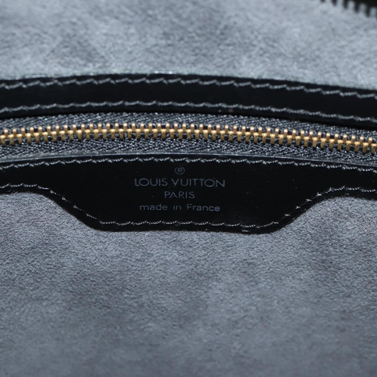 LOUIS VUITTON Epi Saint Jacques Shopping Bag Black M52262 LV Auth am9363V