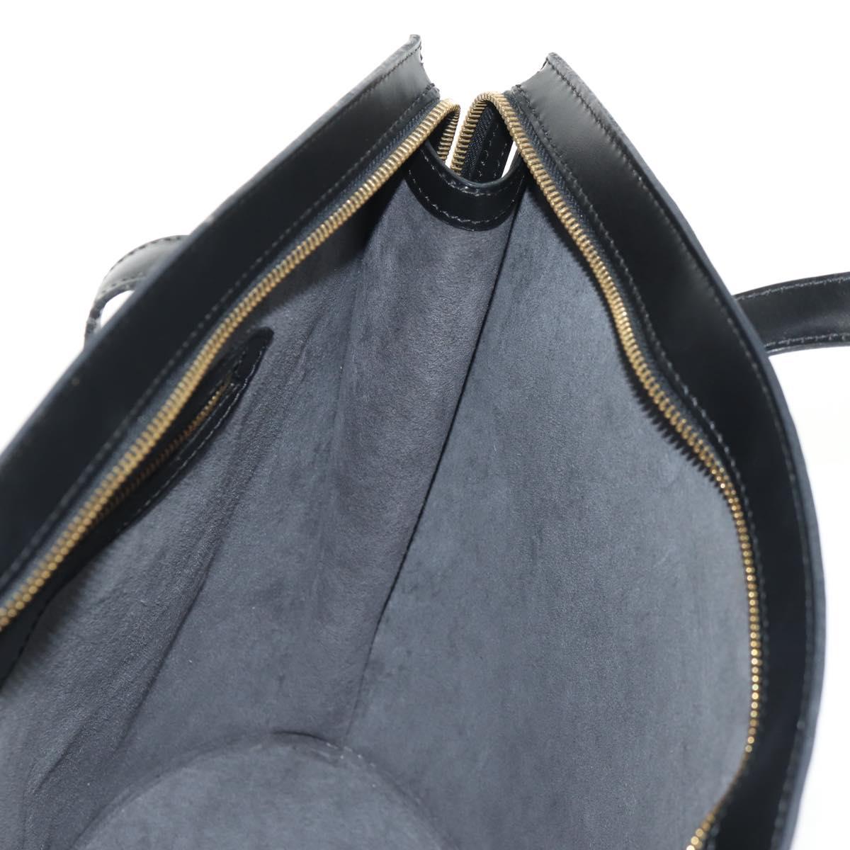 LOUIS VUITTON Epi Saint Jacques Shopping Bag Black M52262 LV Auth am9363V