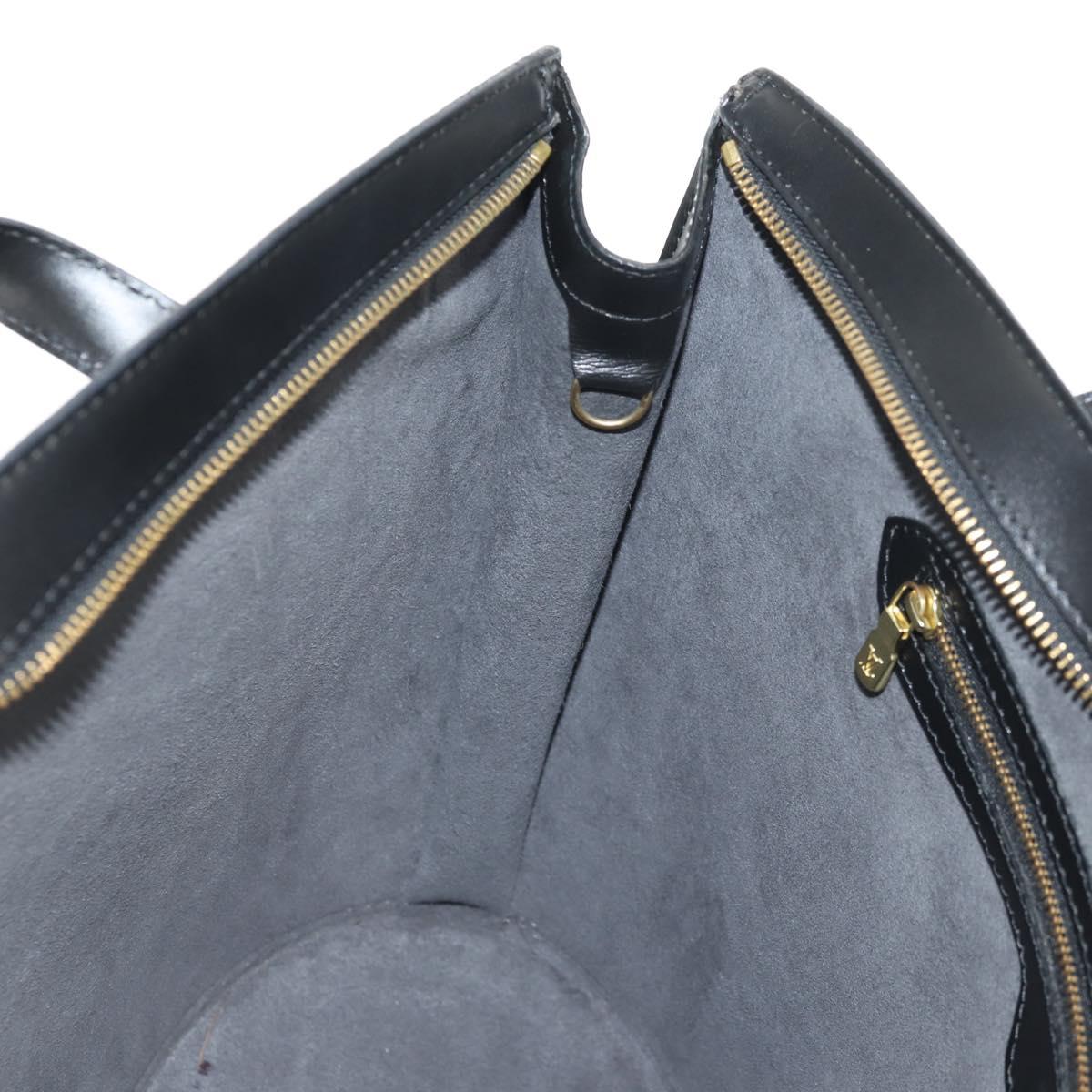 LOUIS VUITTON Epi Saint Jacques Shopping Bag Black M52262 LV Auth am9363V